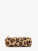 Etui Leder Milano Veelkleurig velvet leopardo VL22116