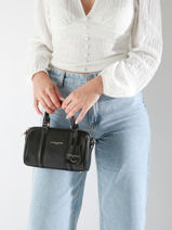 Sac Bandoulire Milano Ana Cuir Lancaster Beige milano ana 101-vue-porte