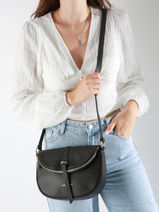 Cross Body Tas Dune Gaia Leder Lancaster Beige dune gaia 102-vue-porte