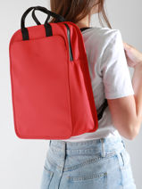 Sac  Dos Alison Ucon acrobatics Rouge backpack 1-vue-porte