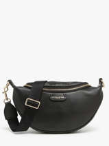 Sac Banane Cuir Lancaster Noir dune 85