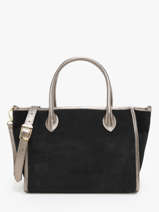 Sac  Main Velvet Cuir Milano Noir velvet VE24062
