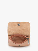 Porte-monnaie Cuir Milano Marron caviar CA23092-vue-porte