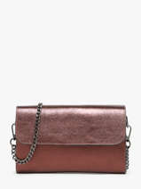 Sac Bandoulire Nine Cuir Milano Marron nine NI23064N
