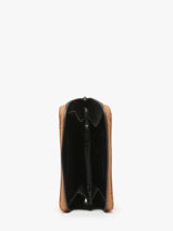 Portefeuille Caviar Cuir Milano Marron caviar CA19043-vue-porte