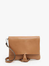 Sac Bandoulire Caviar Cuir Milano Marron caviar CA22112