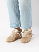 Sneakers Lowmel Uit Leder Ugg Bruin women 1144032-vue-porte
