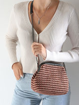 Sac Bandoulire Davrina Milano Rouge davrina DA24061-vue-porte