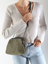 Sac Bandoulire Davrina Milano Vert davrina DA24061-vue-porte