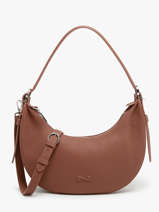 Sac Port paule Olga Cuir Nathan baume Marron nathan 1932 64