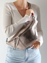 Sac Banane Milano Marron nine NI24062-vue-porte