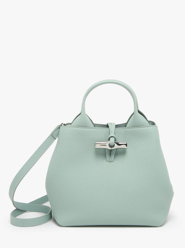 Longchamp Le roseau Sac port main Bleu