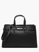 Handtas Caviar Leder Milano Zwart caviar CA24062