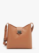 Schoudertas Caviar Leder Milano Bruin caviar CA24064