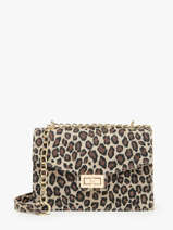Sac Bandoulire Velvet Leopardo Cuir Milano Multicolore velvet leopardo VL21121