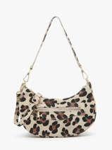 Sac Port� �paule Velvet Leopardo Cuir Milano Multicolore velvet leopardo VL24061