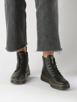 Bottines Thurston Chukka En Cuir Dr martens Noir unisex 27778001-vue-porte