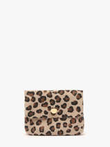 Portemonnee Leder Milano Veelkleurig velvet leopardo VL23092