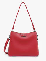 Sac Bandoulire Grained Miniprix Rouge grained F2548