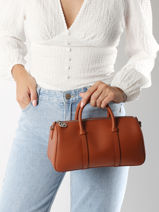 Longchamp Daylong Handtas Bruin-vue-porte
