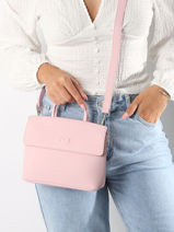 Cross Body Tas Calie Leder Nathan baume Roze nathan 19-vue-porte