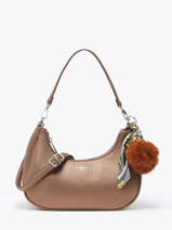 Sac Port paule Grained Miniprix Marron grained F6994