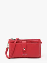 Sac Port paule Grained Miniprix Rouge grained H6020