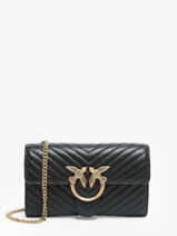 Sac Bandoulire Love Bag Quilt Cuir Pinko Noir love bag quilt A0GK
