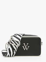 Sac Bandoulire Animal Vanessa wu Noir animal MA0110