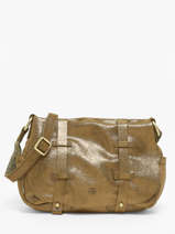 Sac Besace Bess X Cuir Mila louise Multicolore vintage 3017X