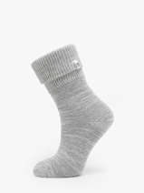 Chaussettes Calvin klein jeans Gris socks women 71229449