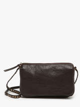 Sac Bandoulire Leather Cuir Biba Marron leather BET6L
