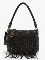 Sac Port paule Heritage Cuir Biba Noir heritage VAR1L