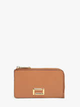 Kaarthouder Angle Leder Lancel Bruin angele A13158