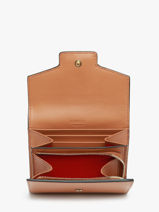 Portefeuille Angele Cuir Lancel Marron angele A13161-vue-porte