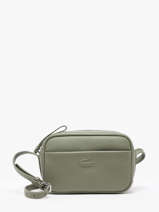 Sac Bandoulire City Court Cuir Lacoste Vert city court NF4506IE