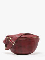 Heuptasje Leder Paul marius Rood la suite 1960 BANAN960