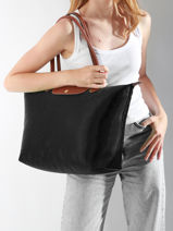 Longchamp Le pliage original Besace Noir-vue-porte