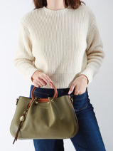 Handtas Gretel Ted lapidus Groen gretel TLAU8924-vue-porte