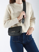 Sac Bandoulire Miramar Valentino Noir miramar VBS7UE02-vue-porte