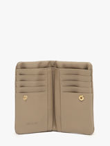 Portefeuille Winnie Cuir Nat et nin Beige vintage WINNIE-vue-porte