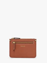 Porte-monnaie Vintage Cuir Nat et nin Marron vintage ELISE