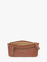 Porte-monnaie Vintage Cuir Nat et nin Marron vintage ELISE-vue-porte