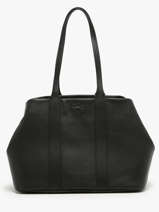 Sac Port paule City Court Cuir Lacoste Noir city court NF4633IE