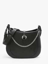 Sac Bandouli�re Pia Cuir Le tanneur Noir pia TPIA1420