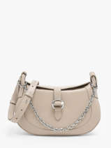 Sac Bandoulire Pia Cuir Le tanneur Beige pia TPIA1200