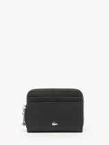 Portefeuille Lacoste Zwart daily city NF4764DZ