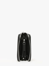 Portefeuille Lacoste Noir daily city NF4764DZ-vue-porte