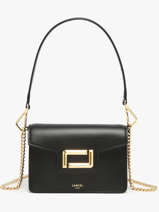 Sac Bandoulire Angele Cuir Lancel Noir angele A13275