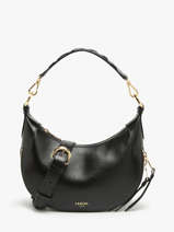 Sac Bandouli�re Origami Cuir Lancel Noir origami A13313